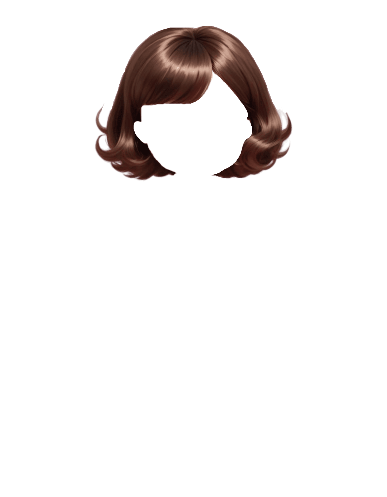 Auburn bob wig